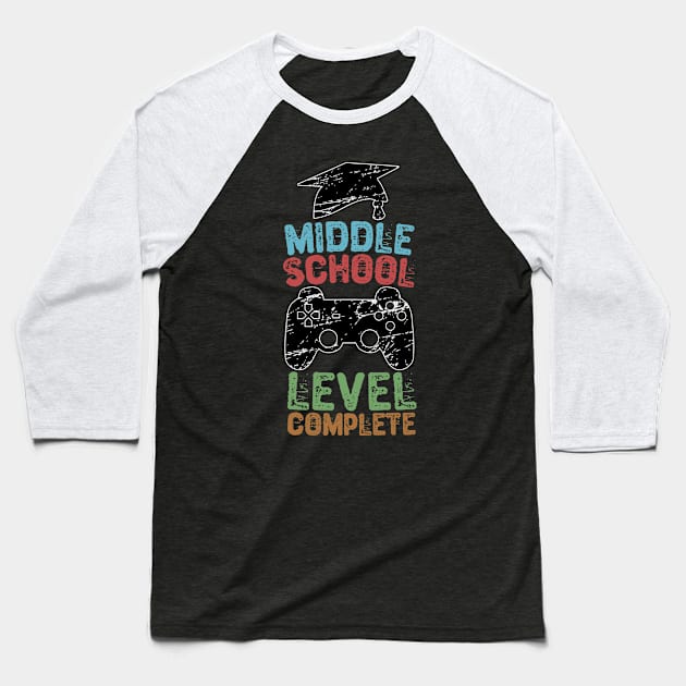 Middle School Level Complete Baseball T-Shirt by Yyoussef101